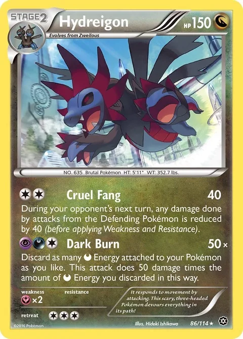 Hydreigon [Cruel Fang | Dark Burn]