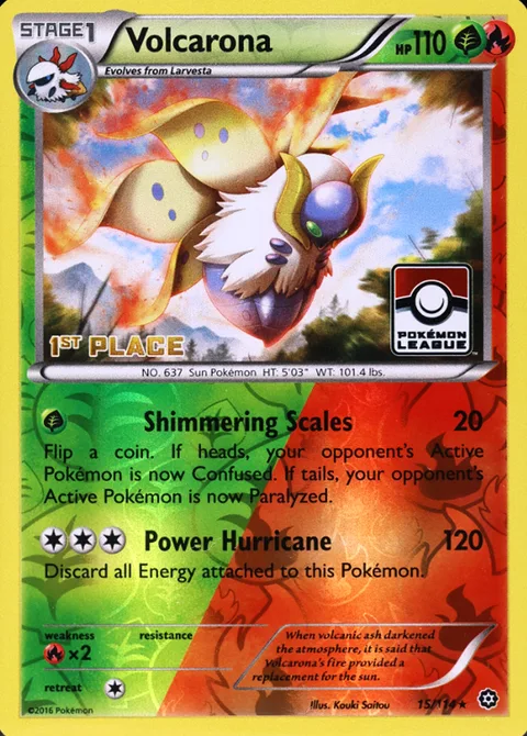 Volcarona [Shimmering Scales | Power Hurricane]