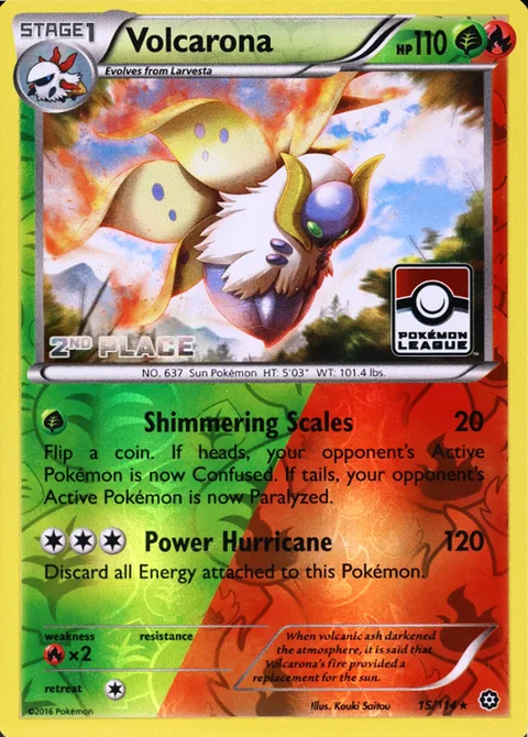Volcarona [Shimmering Scales | Power Hurricane]