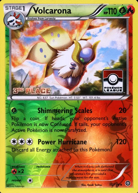 Volcarona [Shimmering Scales | Power Hurricane]