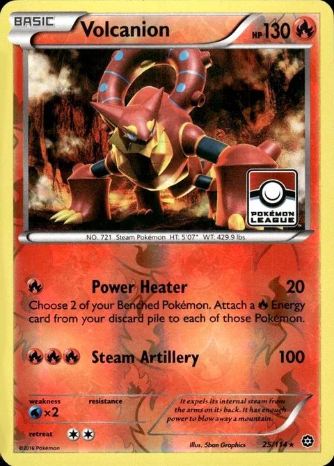 Volcanion [Power Heater | Steam Artillery]