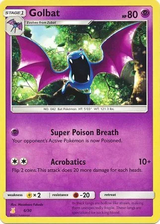 Golbat [Super Poison Breath | Acrobatics]