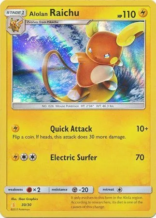 Alolan Raichu [Quick Attack | Electric Surfer]