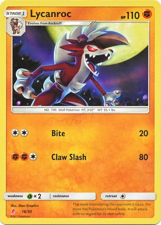 Lycanroc [Bite | Claw Slash]