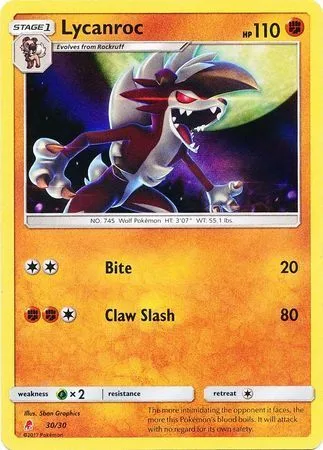 Lycanroc [Bite | Claw Slash]