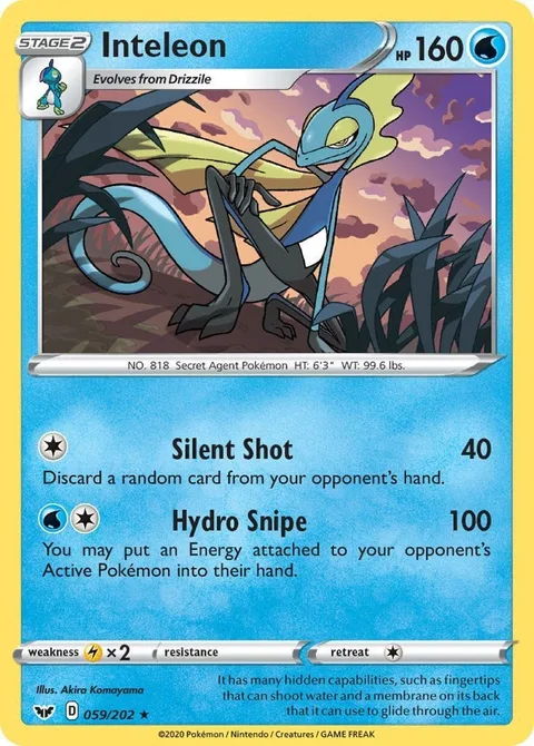 Inteleon [Silent Shot | Hydro Snipe]
