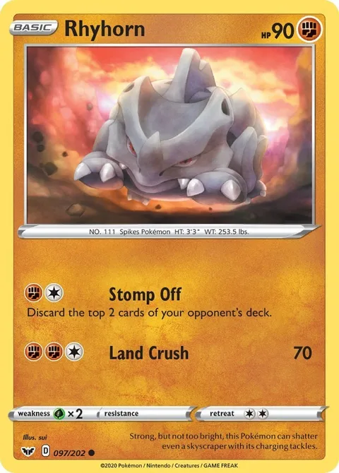 Rhyhorn [Stomp Off | Land Crush]