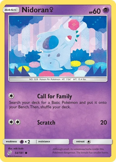 Nidoran &female; [Call for Family | Scratch]