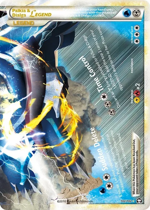 Palkia & Dialga LEGEND [Sudden Delete | Time Control | Bottom]