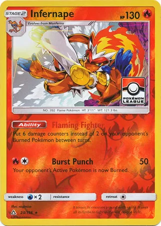 Infernape [Flaming Fighter | Burst Punch]
