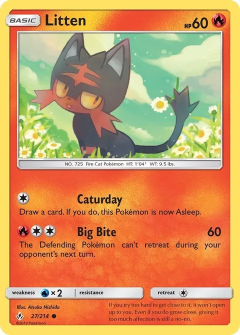Litten [Caturday | Big Bite]