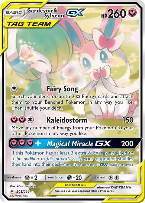 Gardevoir & Sylveon GX [Fairy Song | Kaleidostorm | Magical Miracle GX]