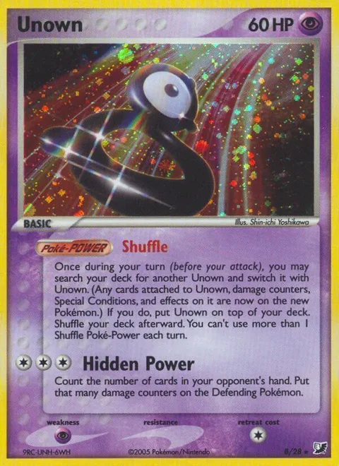 Unown [B] [Shuffle | Hidden Power]
