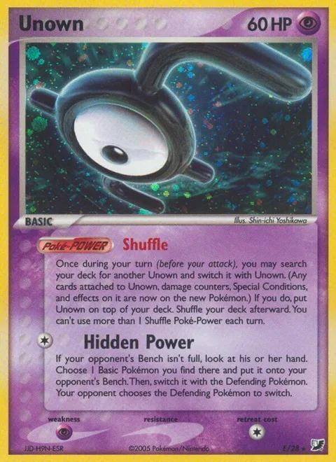 Unown [E] [Shuffle | Hidden Power]