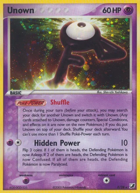Unown [F] [Shuffle | Hidden Power]