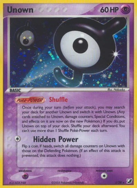 Unown [J] [Shuffle | Hidden Power]