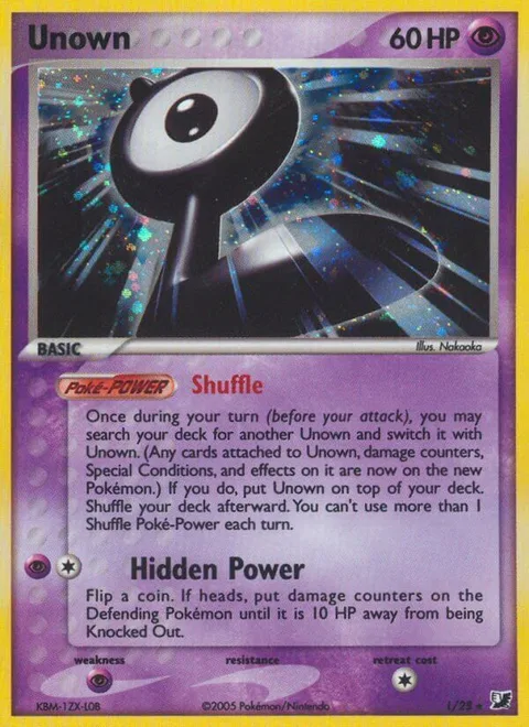 Unown [L] [Shuffle | Hidden Power]