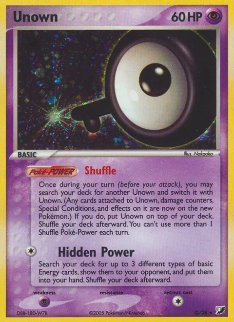 Unown [Q] [Shuffle | Hidden Power]