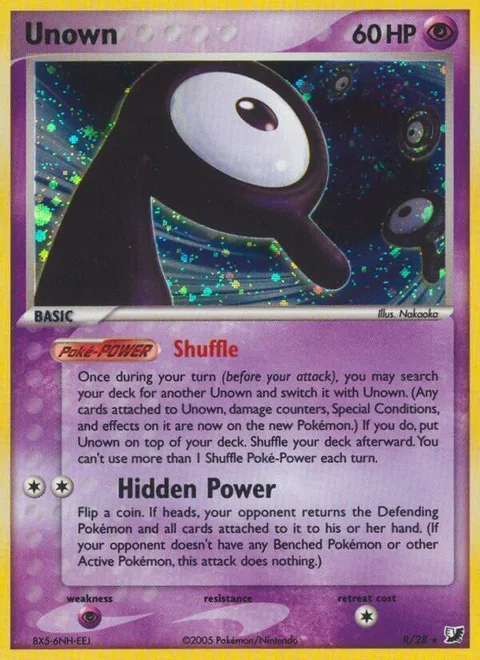 Unown [R] [Shuffle | Hidden Power]