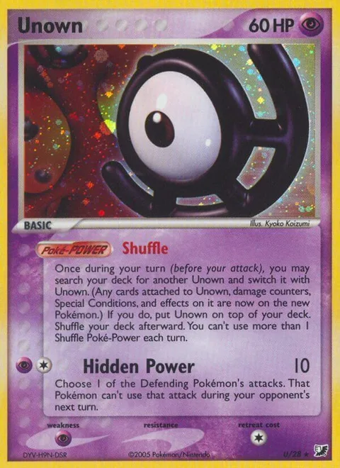 Unown [U] [Shuffle | Hidden Power]