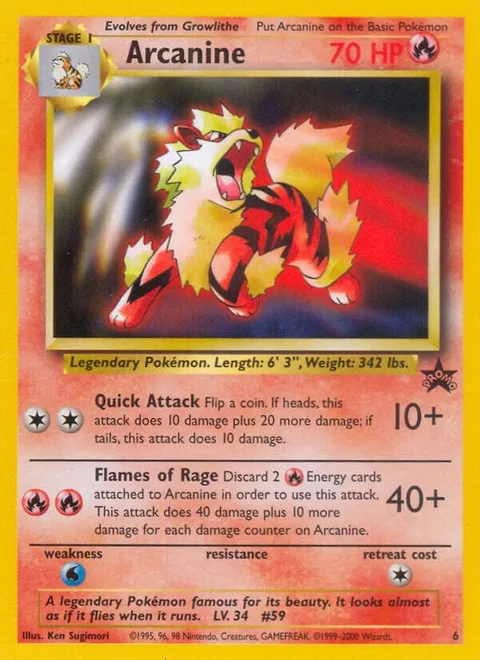 Arcanine [Quick Attack | Flames of Rage]