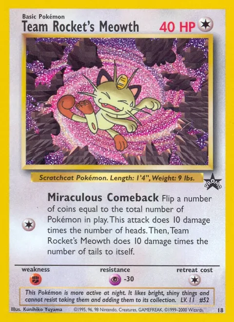 Team Rocket's Meowth [Miraculous Comeback]