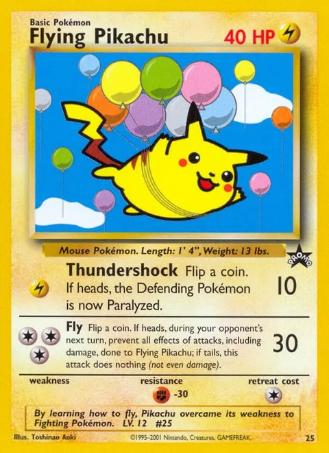 Flying Pikachu [Thundershock | Fly]