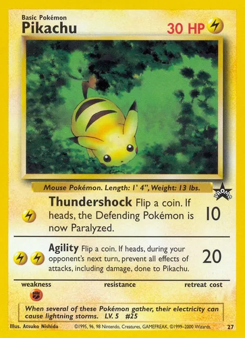 Pikachu [Thundershock | Agility]