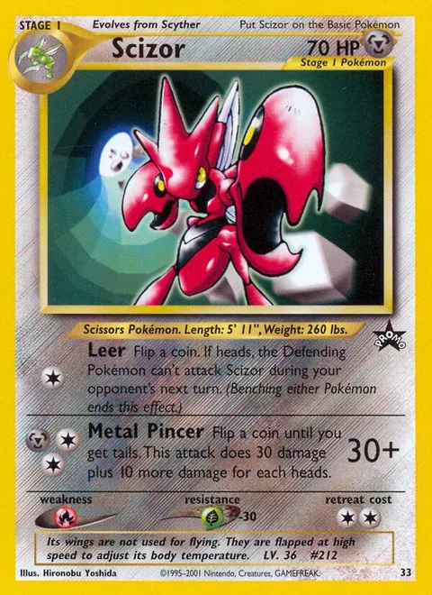 Scizor [Leer | Metal Pincer]