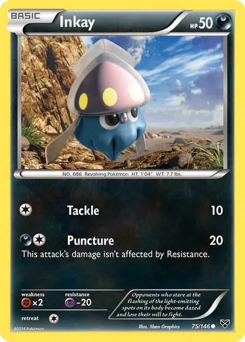 Inkay [Tackle | Puncture]