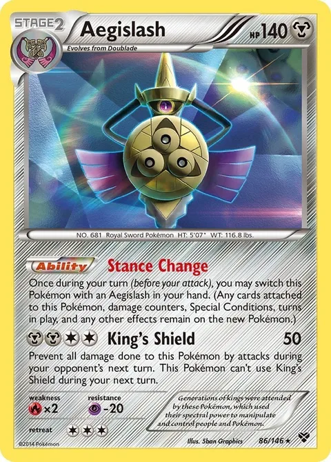 Aegislash [Stance Change | King's Shield]
