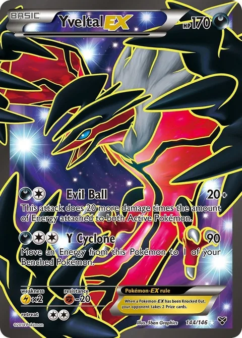Yveltal EX [Evil Ball | Y Cyclone]