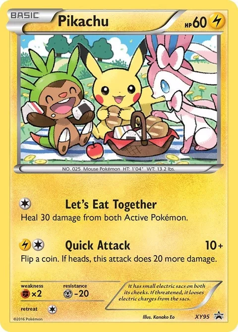Pikachu [Let's Eat Together | Quick Attack]