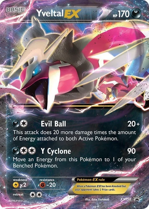 Yveltal EX [Evil Ball | Y Cyclone]