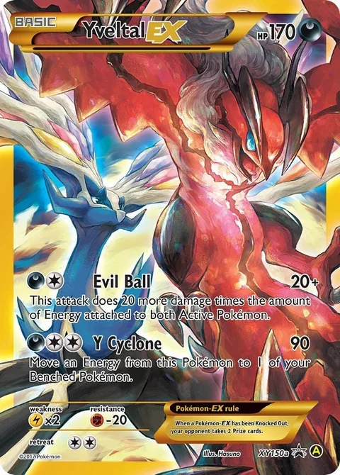 Yveltal EX [Evil Ball | Y Cyclone]