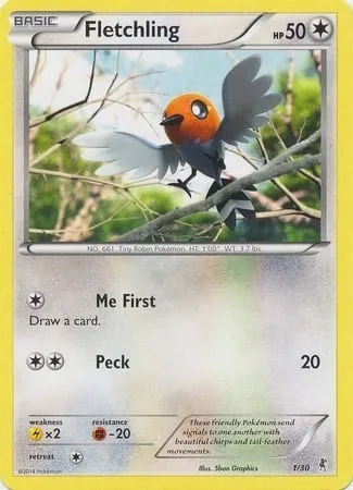 Fletchling [Me First | Peck]