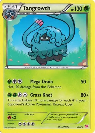 Tangrowth [Mega Drain | Grass Knot]