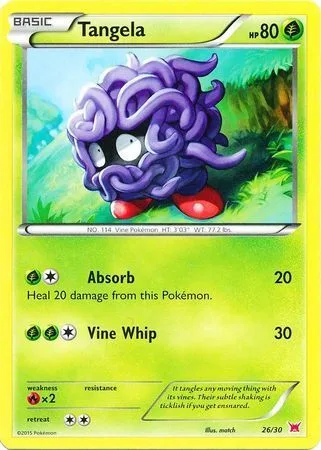 Tangela [Absorb | Vine Whip]