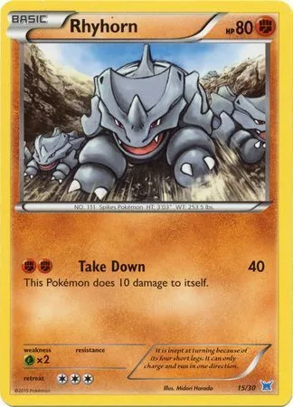 Rhyhorn [Take Down]