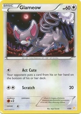 Glameow [Act Cute | Scratch]