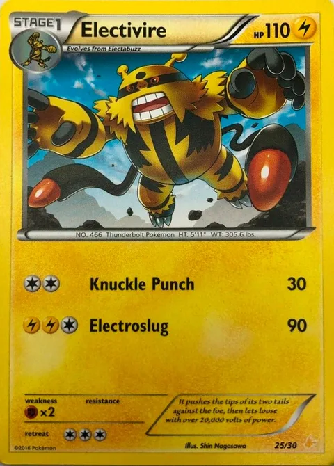 Electivire [Knuckle Punch | Electroslug]