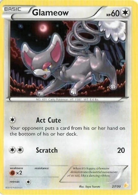 Glameow [Act Cute | Scratch]