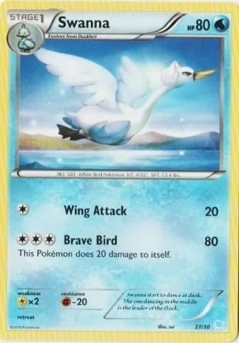 Swanna [Wing Attack | Brave Bird]