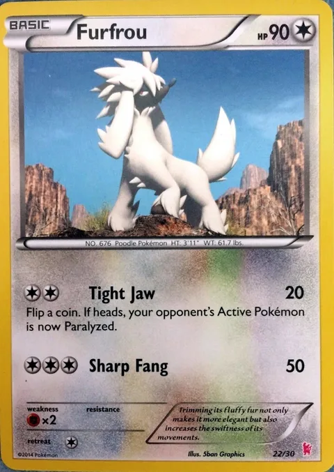 Furfrou [Tight Jaw | Sharp Fang]
