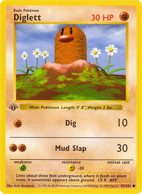 Diglett [Dig | Mud Slap]