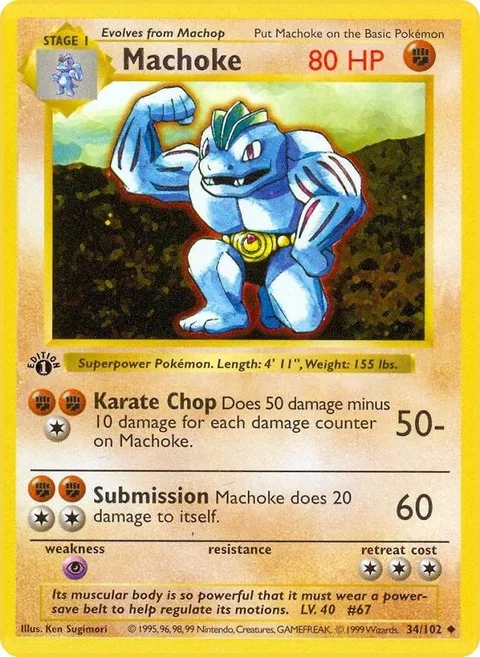 Machoke [Karate Chop | Submission]