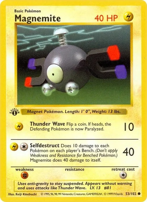 Magnemite [Thunder Wave | Selfdestruct]