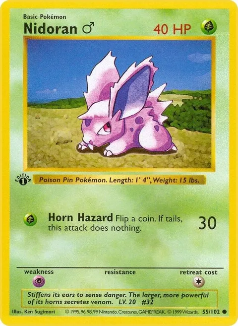 Nidoran [M] [Horn Hazard]