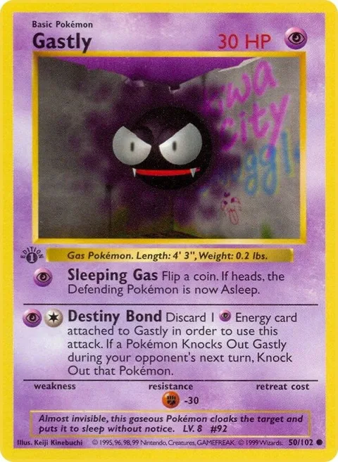 Gastly [Sleeping Gas | Destiny Bond]