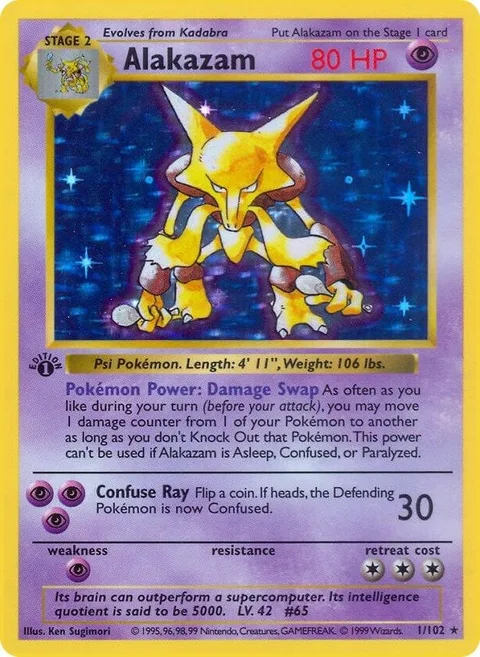 Alakazam [Damage Swap | Confuse Ray]